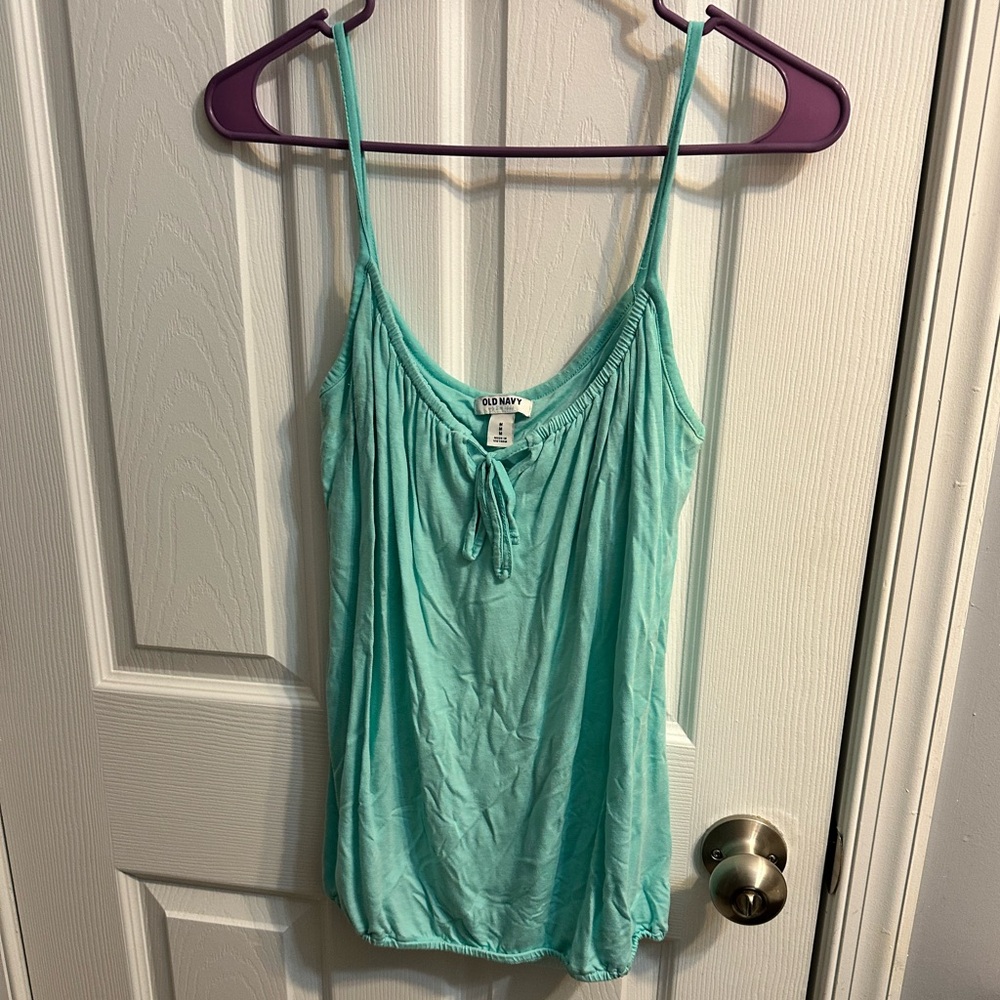 Old Navy Light Blue Camisole with Spaghetti Straps
